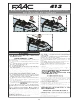 Preview for 12 page of FAAC 413 Series Installation Manual