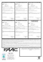 Preview for 14 page of FAAC 424 D LS Instructions For Use Manual