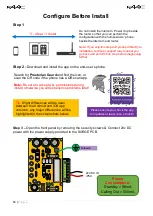 Предварительный просмотр 14 страницы FAAC 4402 Installation Instructions Manual