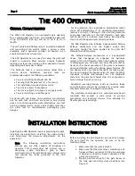 Preview for 6 page of FAAC 455 D Installation Manual