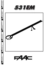 Предварительный просмотр 1 страницы FAAC 531EM Manual