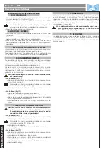 Preview for 42 page of FAAC 550 Manual For The Installer