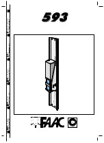 Предварительный просмотр 1 страницы FAAC 593 Manual