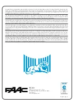 Preview for 8 page of FAAC 615 Instructions Manual