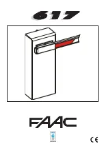 FAAC 617 Manual preview