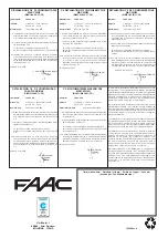 Предварительный просмотр 36 страницы FAAC 617 Manual