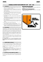 Предварительный просмотр 3 страницы FAAC 620 SR Series User Manual