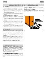 Preview for 5 page of FAAC 620 SR Series User Manual