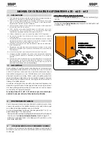 Предварительный просмотр 7 страницы FAAC 620 SR Series User Manual