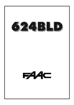 FAAC 624 BLD Manual preview