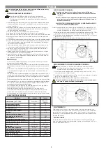 Предварительный просмотр 6 страницы FAAC 739 240V Instructions For Use Manual