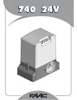 Предварительный просмотр 1 страницы FAAC 740-24V User Manual