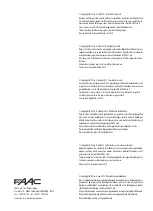 Предварительный просмотр 2 страницы FAAC 746 E R Z20 Translation Of The Original Instructions