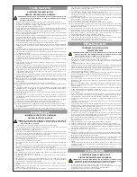Предварительный просмотр 2 страницы FAAC 770 230V User Manual