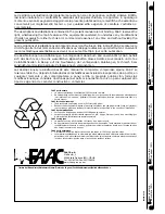 Предварительный просмотр 8 страницы FAAC 844 MPSR Installation Instruction