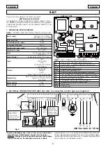 Предварительный просмотр 3 страницы FAAC 844 T Manual