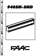 Preview for 1 page of FAAC 940SM Series Manual