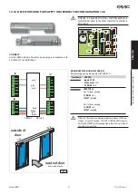 Preview for 61 page of FAAC A1400 AIR RD Manual