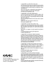 Предварительный просмотр 2 страницы FAAC B614 Instruction Manual