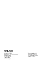 Предварительный просмотр 2 страницы FAAC B614 Manual
