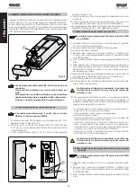 Предварительный просмотр 16 страницы FAAC D600 Instruction Manual