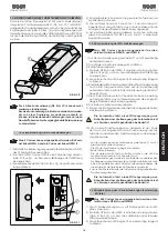 Preview for 83 page of FAAC D600 Instruction Manual