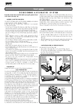 Предварительный просмотр 6 страницы FAAC DOMOSWING battery Quick Start Manual