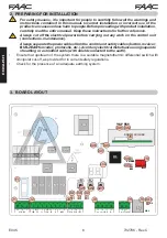 Предварительный просмотр 6 страницы FAAC E045 Manual