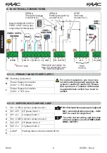 Preview for 8 page of FAAC E045 Manual