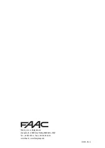 Предварительный просмотр 44 страницы FAAC E124 Original Instructions Manual