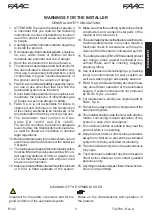 Предварительный просмотр 3 страницы FAAC E145 Manual
