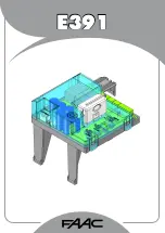 FAAC E391 Quick Start Manual предпросмотр