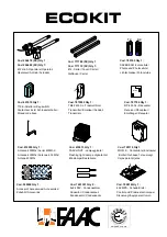 Preview for 1 page of FAAC ECOKIT Manual