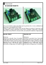 Предварительный просмотр 4 страницы FAAC EDC 01L Manual