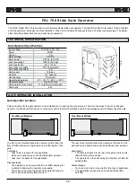 Preview for 10 page of FAAC FSL700 Manual