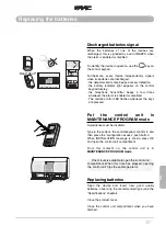 Предварительный просмотр 37 страницы FAAC HOME SHIELD Installation And Use Instructions Manual