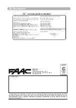 Preview for 41 page of FAAC HOME SHIELD Installation And Use Instructions Manual