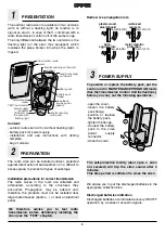 Preview for 3 page of FAAC HSE Installation And Use Instructions Manual