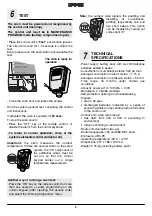 Предварительный просмотр 9 страницы FAAC HSE Installation And Use Instructions Manual