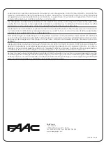 Preview for 32 page of FAAC Night ONE Day Manual