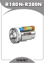 FAAC R180N Manual предпросмотр