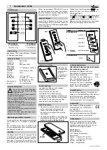 Preview for 1 page of FAAC RT32-5004-01 Operating	 Instruction