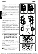 Предварительный просмотр 10 страницы FAAC S800H SB Manual