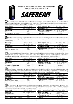 Предварительный просмотр 2 страницы FAAC SAFEBEAM Manual