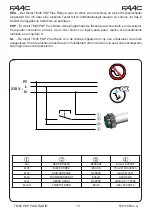 Предварительный просмотр 13 страницы FAAC T-Mode TM 45 Manual