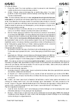 Предварительный просмотр 26 страницы FAAC T-Mode TM 45 Manual