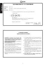 Предварительный просмотр 2 страницы FAAC TM XTT 433 R Manual