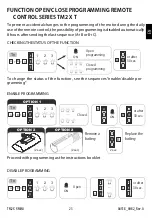 Preview for 23 page of FAAC TM2 X R COMPACT Manual