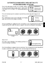 Preview for 77 page of FAAC TM2 X SW Manual