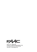 Предварительный просмотр 20 страницы FAAC XKP W 433 Manual